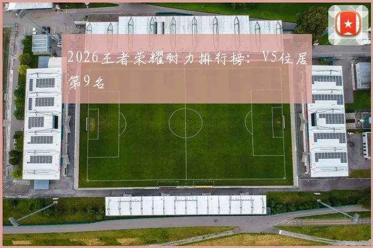 2026王者荣耀耐力排行榜：V5位居第9名